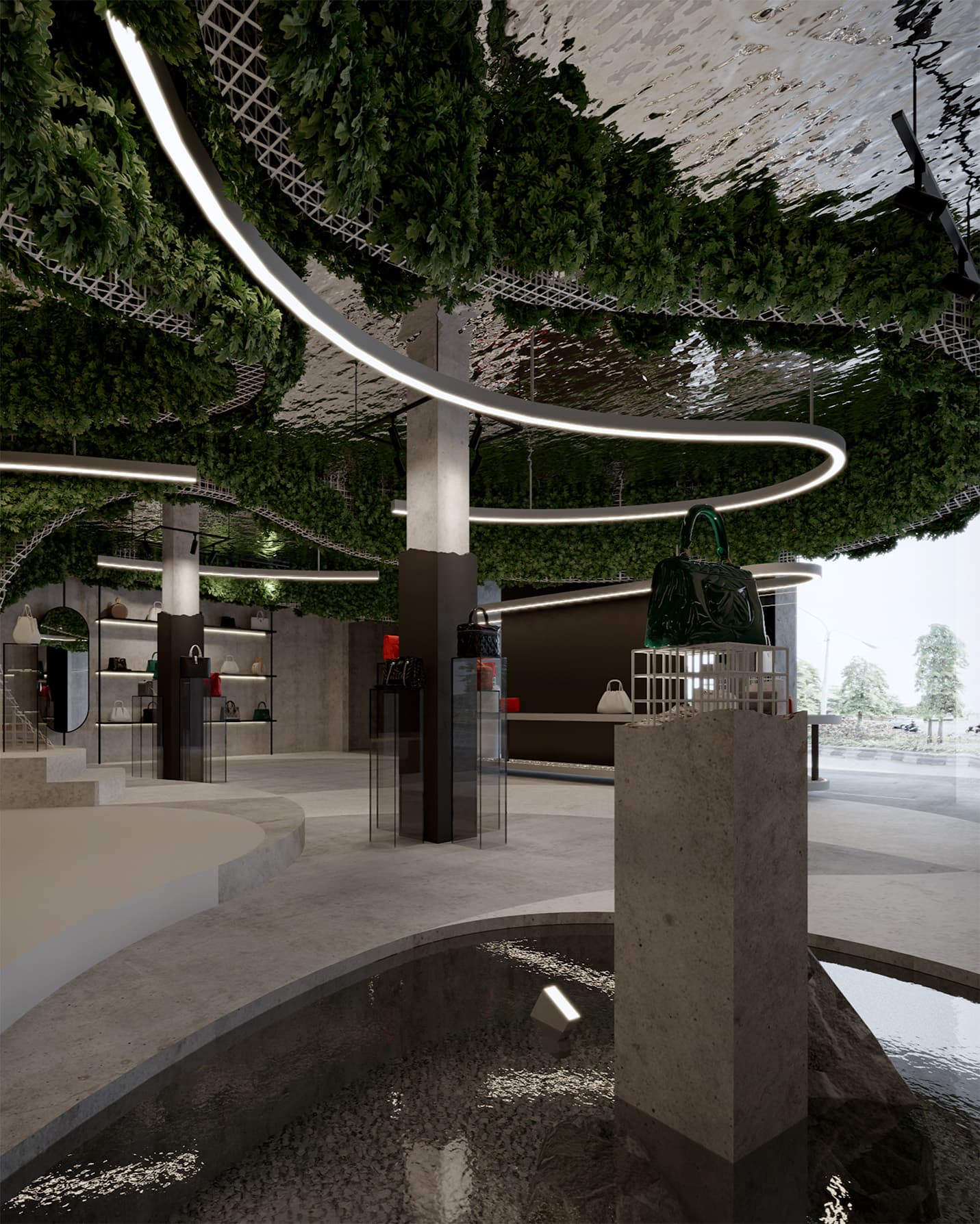 MOOIJ STORE in Sesetan, Denpasar - Bali (2021) - Cover image - Architecture project by Atelier W AR E